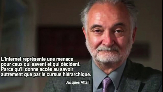 207.JACQUES ATTALI RALLIE MACRON - NOUVEL ORDRE MONDIAL SATANIQUE