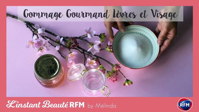 L'instant Beauté RFM by Mélinda - Gommage Gourmand Lèvres et visage