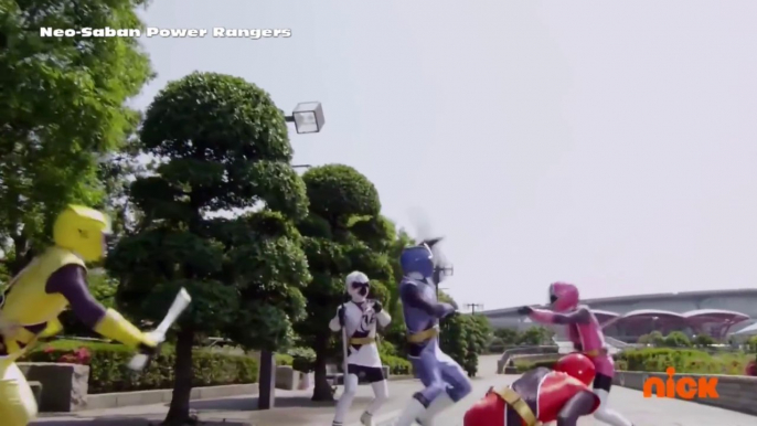 Power Rangers Super Ninja Steel - Power Rangers vs Evil Blue Ranger