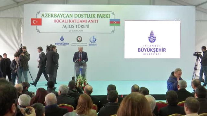 Hocalı Katliamı'nın 26. Yıl Dönümünde Azerbaycan Dostluk Parkı Açıldı (2)