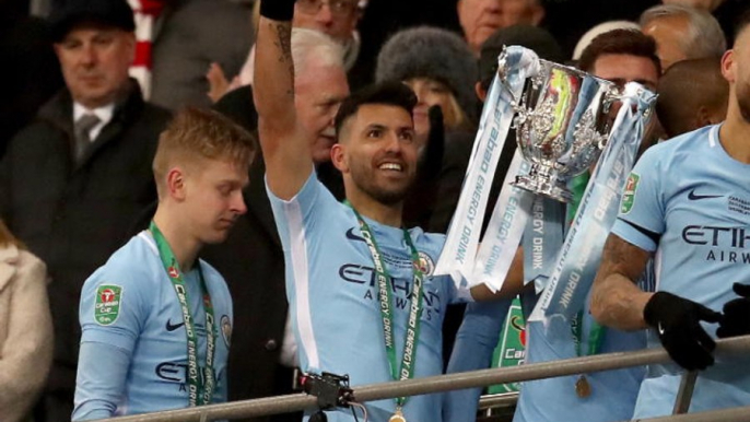 Aguero, Kompany and Silva put pressure on City to win titles - Guardiola