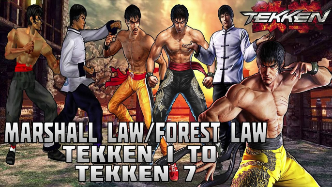 Tekken - Marshall Law/Forest Law Evolution (1994-2016)