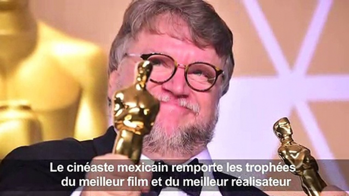 "La forme de l'eau" de Guillermo del Toro triomphe aux Oscars