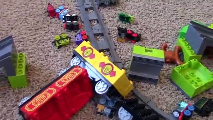 Thomas and Friends | Thomas Train Minis with Lego Duplo Train Playtime | Playing with Trains