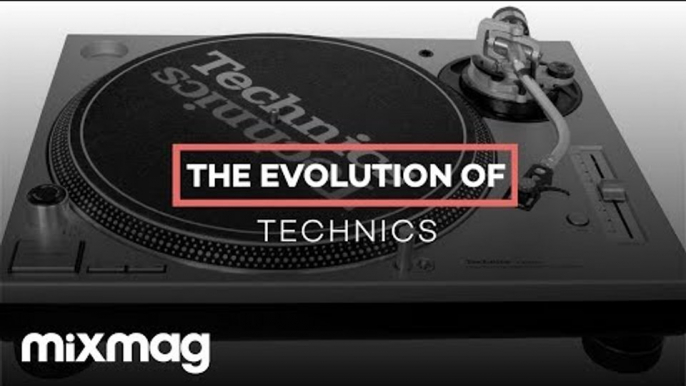 The Evolution Of... the TECHNICS Turntable