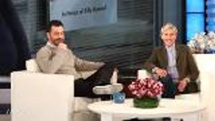 Ellen DeGeneres Surprises Jimmy Kimmel In The Most Heartwarming Way | THR News