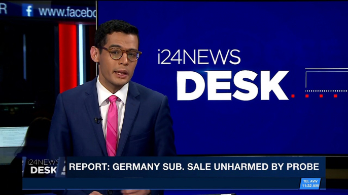 i24NEWS DESK | Report: Germany sub. sale unharmed by probe  | Thursday, March 1st 2018