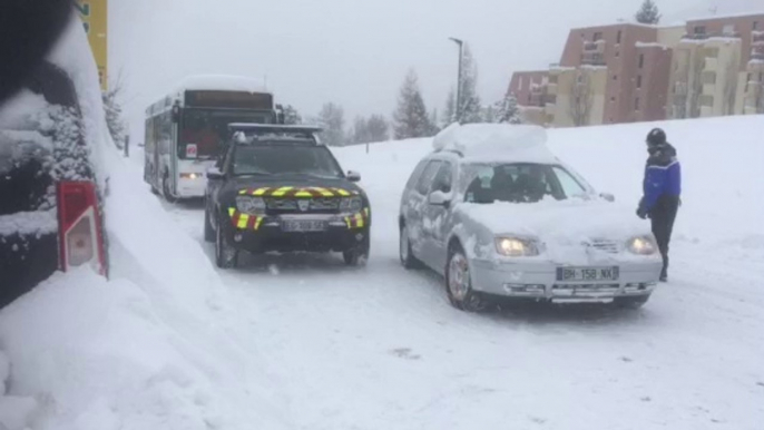 Alpes-de-Haute-Provence : l'accès à la station Pra Loup est limité