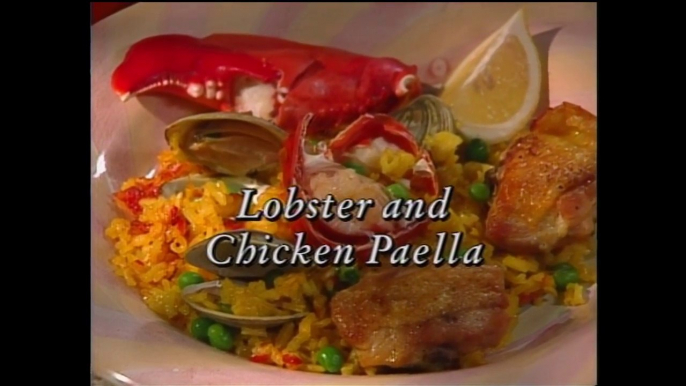 Lobster and Chicken Paella and Creme Fraiche Ice Cream with Almond Roasted Figs featuring Julian Serrano (In Julia's Kitchen with Master Chefs)
