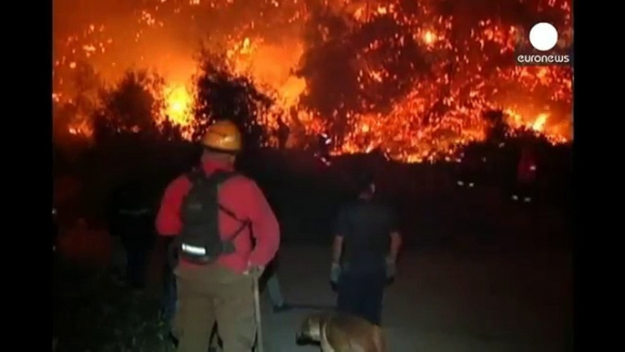 Battle to control Chile wild fires intensifies