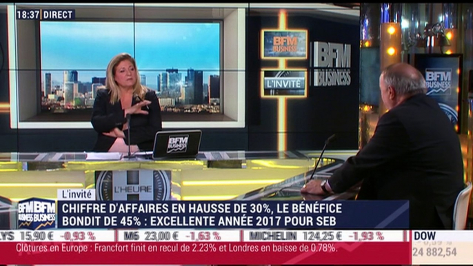 "Il est hors de question de fabriquer des produits basiques en France, on ne peut pas tout faire en France", Thierry de la Tour d'Artaise - 01/03