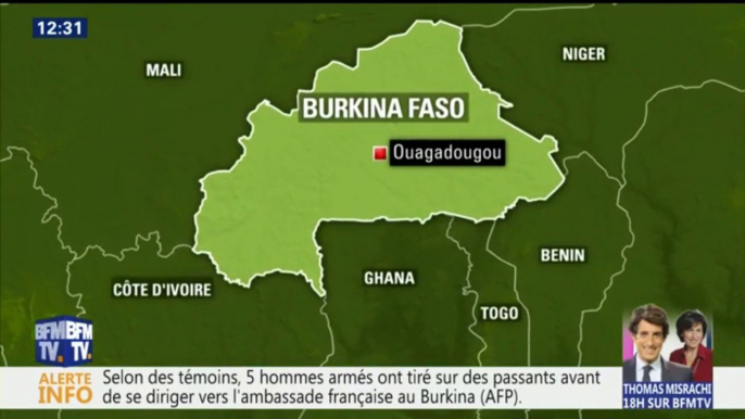 A Ouagadougou, une attaque vise l'ambassade de France