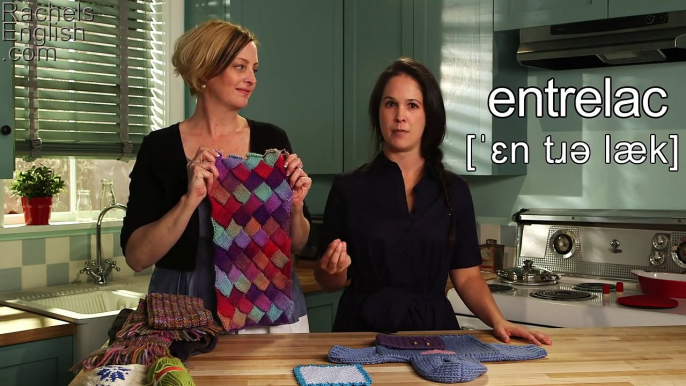 How to Pronounce Knitting Terms -- Very Pink Knits!  American English Pronunciation