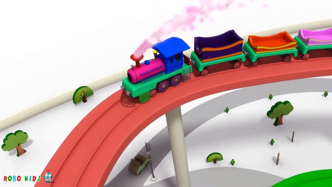 Car Cartoons for Children | Choo Choo Train | Helicopter for Kids | Train Videos for Kids