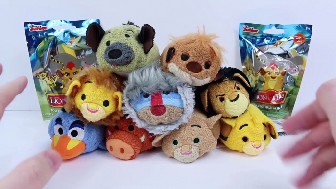 Disney The Lion King Tsum Tsum Collection Review + The Lion Guard Disney Junior Surprise Toys