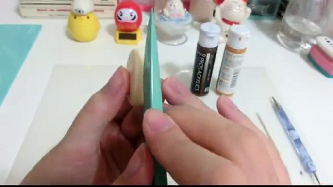 『黏土教學 Clay Tutorial』→ 『仿軟軟造型』的小熊鬆餅(⊙㉨⊙)