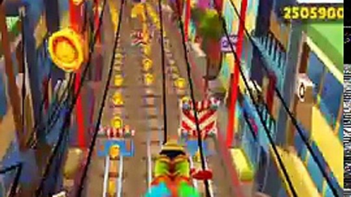 SUBWAY SURFERS BANGKOK THAILAND / Noon Siam Outfit / Turtle Bubble Trail Board Gameplay Video