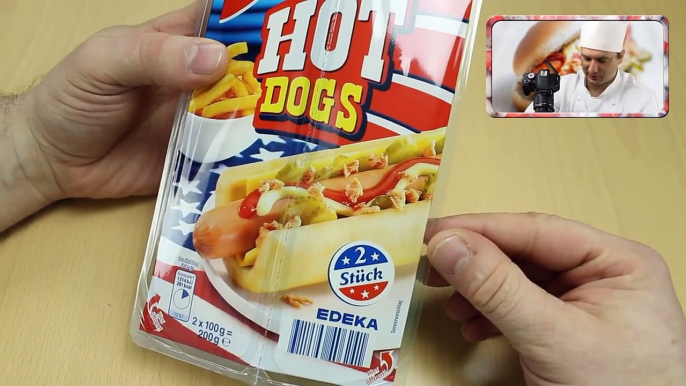 Edeka HOT DOGs aus der Mikrowelle (Gut und Günstig)