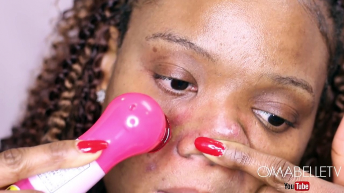 BLACKHEAD PORE VACUUM SUCTION (DOES IT WORK?! TESTING! TESTING!!) | OMABELLETV