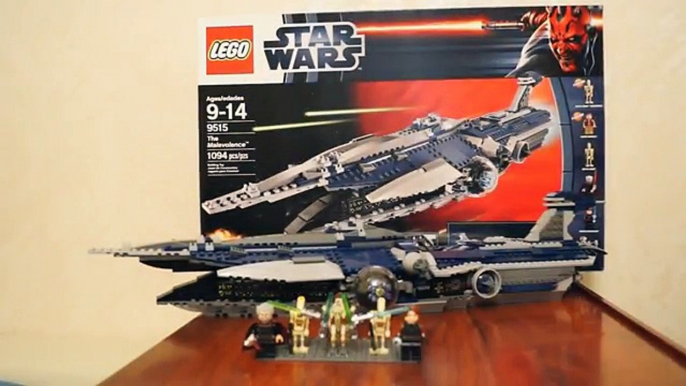 Lego Star Wars 9515 The Malevolence Review