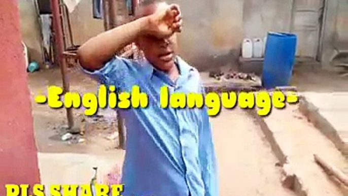 ENGLISH LANGUAGE (COMEDY SKIT) (FUNNY VIDEOS) - Latest 2018 Nigerian Comedy- Comedy Skits- Naija