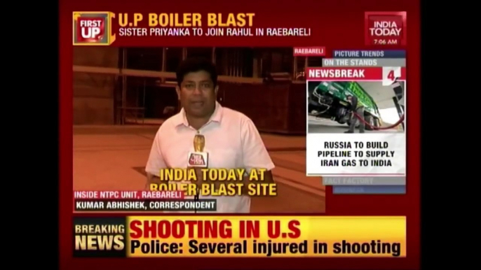 Exclusive : India Today Inside NTPC Boiler Blast Site In Rae Bareli