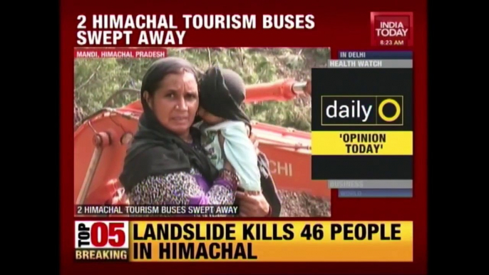 45 Passengers Of 2 Himachal State Buses Killed In Massive Landslide