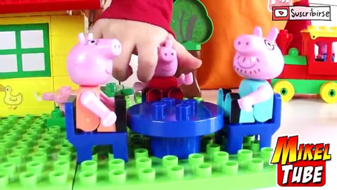 Aprende los Números y los Colores del tren de Peppa Pig con LEO