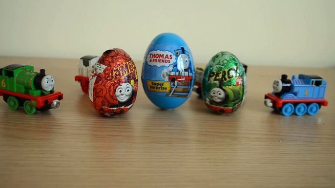 3 Surprise Eggs Thomas And Friends Toy Train collection (HD)