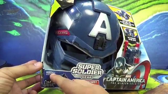 캡틴아메리카 슈퍼솔져 기어 배틀 헬멧 마블 해즈브로 장난감 리뷰 Marvel Captain America Super Soldier Gear Battle Helmet