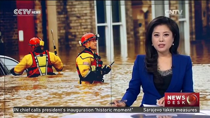 UK floods: Soldiers have been deployed to the flooding area