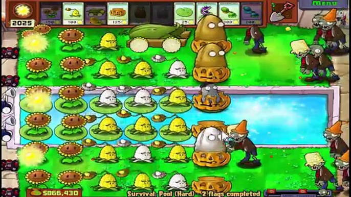 Plants vs Zombies : Banana Launcher vs Cob Cannon l PVZ 1 & PVZ 2