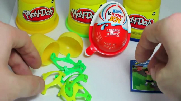 5 Surprise eggs play doh kinder joy kinder surprise The Simpsons - Киндер Сюрприз и Киндер Joy