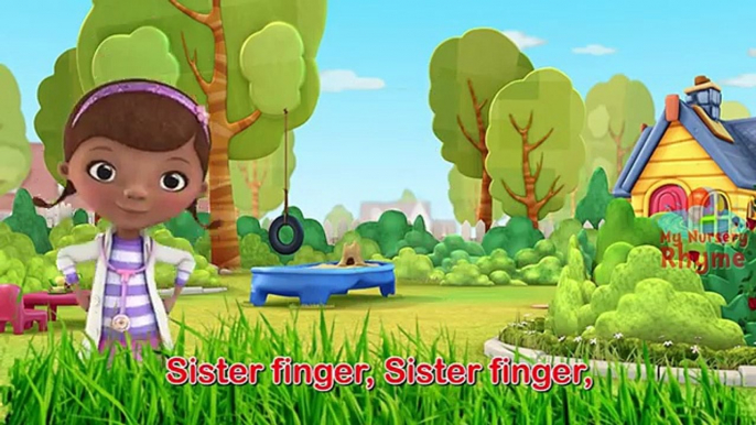 Baby Doc McStuffins Finger Family Nursery Rhyme and More