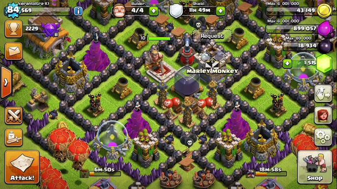 TH8 [WAR/TROPHY BASE]ANTI==3STAR/GOWIPE/HOG+ replays!!!epic base!!