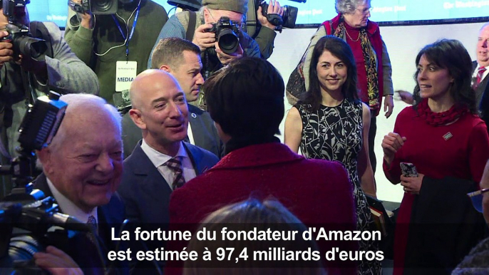 ARCHIVES: Jeff Bezos, l'homme le plus riche du monde