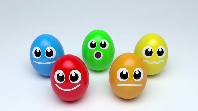 Learn Colors and Numbers with Surprise Eggs for Kids