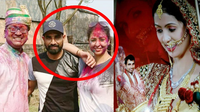 Mohammed Shami shares Holi pics with wife Hasin Jahan | Oneindia News
