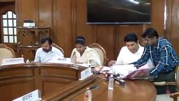 Today Delhi Assembly's Question & Reference committee called a meeting to hold Bureaucrats accountable for Delhi Cooperative Bank Scam carried out under Congress Govt.