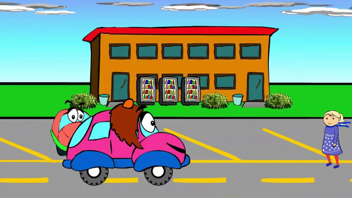 WHEELY Car Funny Adventures in the HOSPITALS! Cartoons About Cars Playland #105