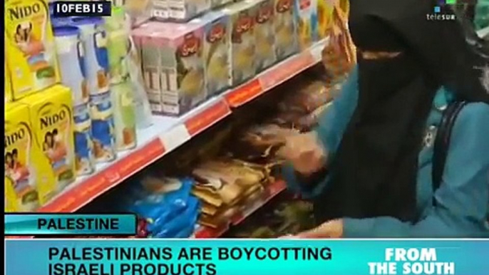 Palestina: Gazans boycott Israeli goods