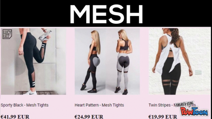 Mesh Sports Leggings Online