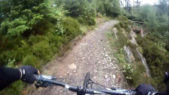 Mabie forest Mountain Biking - Phoenix Red Trail Best bits HD