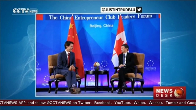 Canadian PM Justin Trudeau visits China to deepen trade and bilateral ties
