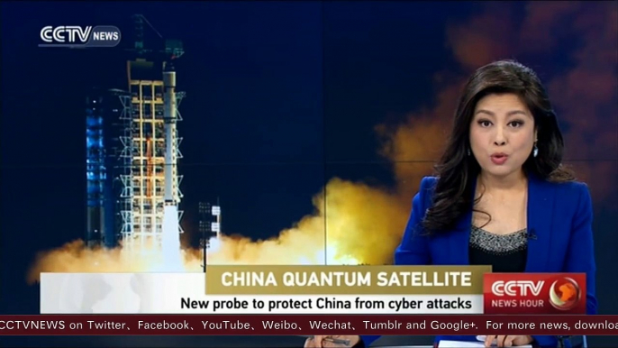 Chinese quantum satellite to protect China from cyber attacks