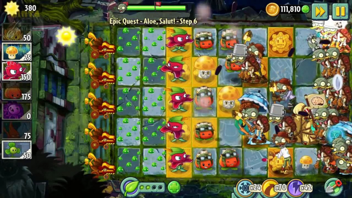 Plants vs Zombies 2 - Epic Quest: Aloe Salut - Step 6: Daves mold colonies