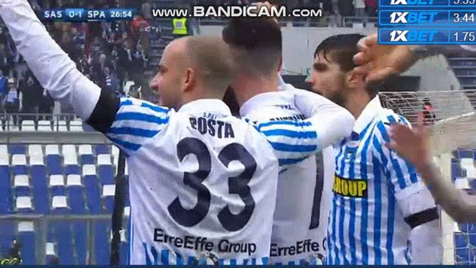 Mirco Antenucci Goal HD - Sassuolo 0-1 SPAL 11.03.2018