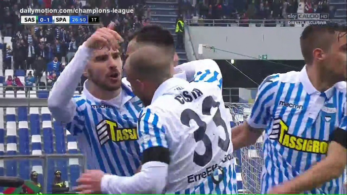 Mirco Antenucci Goal HD - Sassuolo 0 - 1 Spal - 11.03.2018