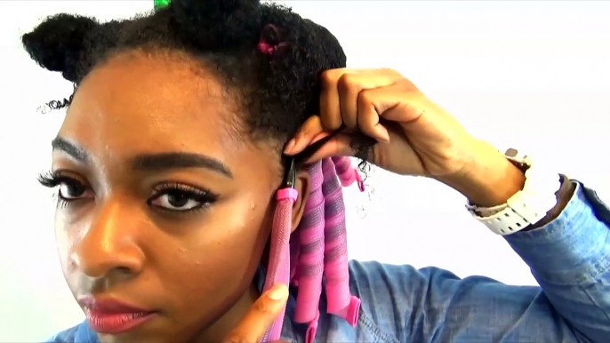 Curlformers on Natural Hair | Natural Hairstyles for Black Women