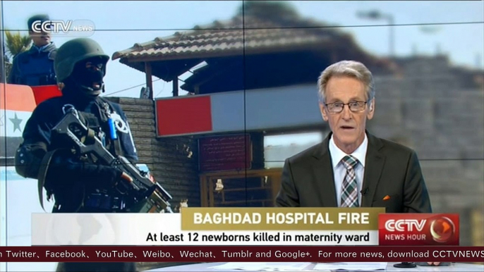 At least 12 newborns killed in Bagdad hospital fire